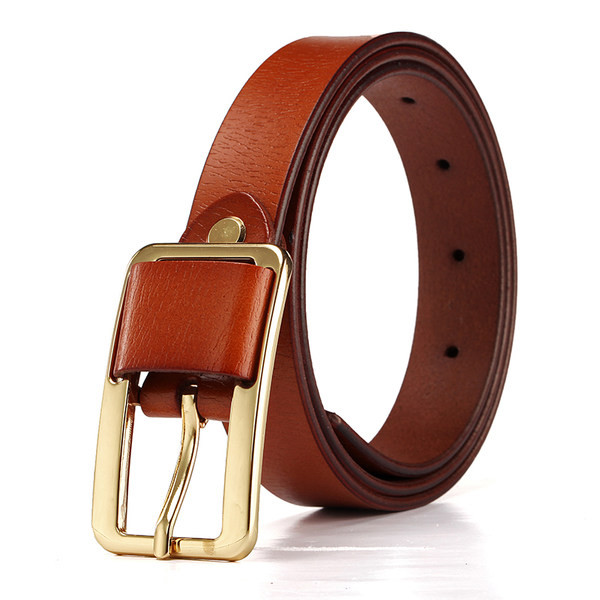 Női bőr öv - sima modell