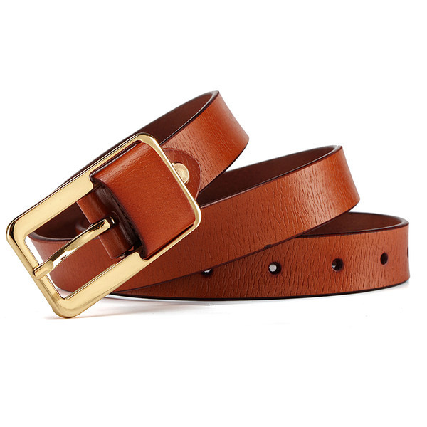 Női bőr öv - sima modell