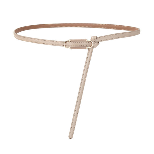 Vékony női műbőr öv