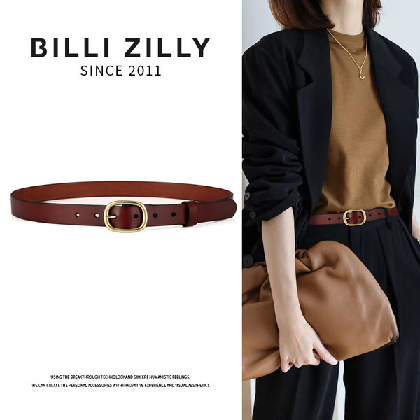 Női öv tiszta eco bőrből