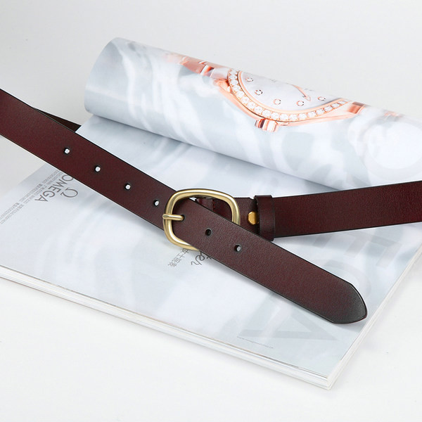 Női öv tiszta eco bőrből