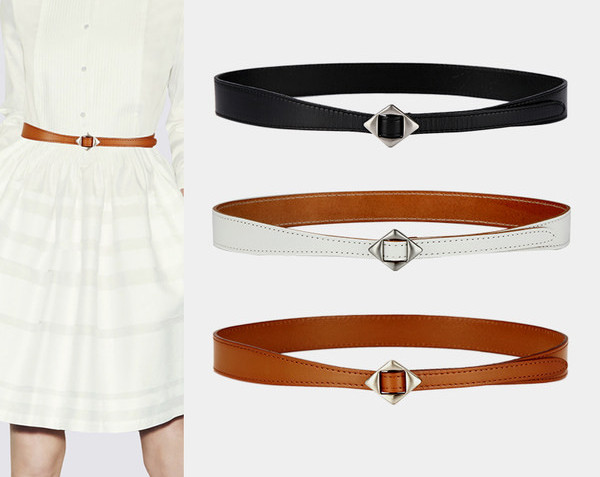 Női öko-bőr öv két modell
