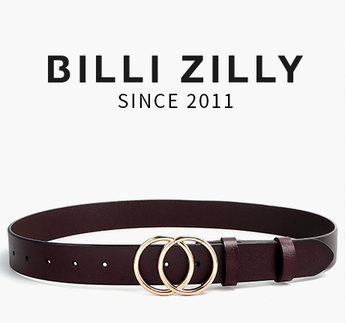 Új modell női bőr öv - fém csattal