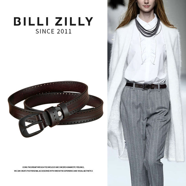 Női perforin öv három színben