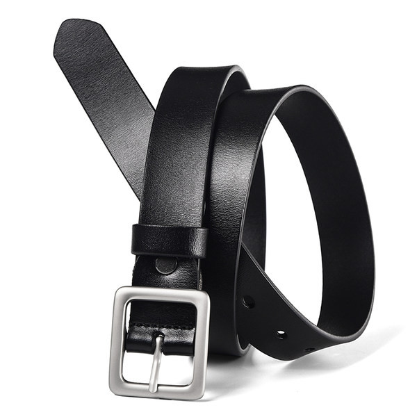 Női bőr öv csattal - két színben