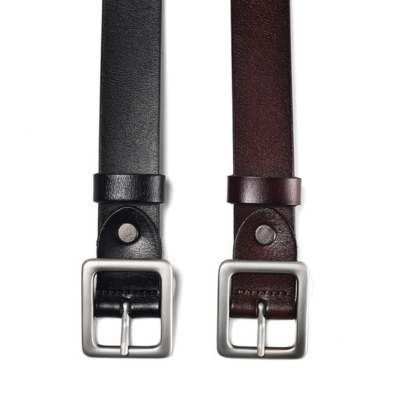 Női bőr öv csattal - két színben