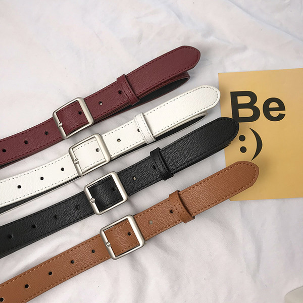 Napi öv négyszögletes csattal