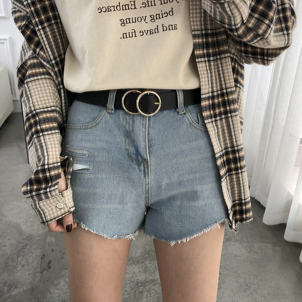 Napi női öv dupla csattal