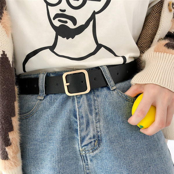 Napi női öv dupla csattal