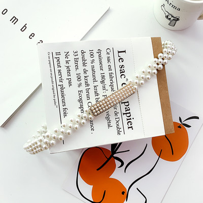 Aktuális női gyöngyös öv - többféle modell