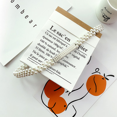 Aktuális női gyöngyös öv - többféle modell