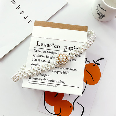 Aktuális női gyöngyös öv - többféle modell