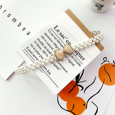 Aktuális női gyöngyös öv - többféle modell