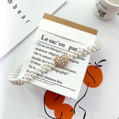 Aktuális női gyöngyös öv - többféle modell