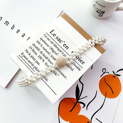 Aktuális női gyöngyös öv - többféle modell