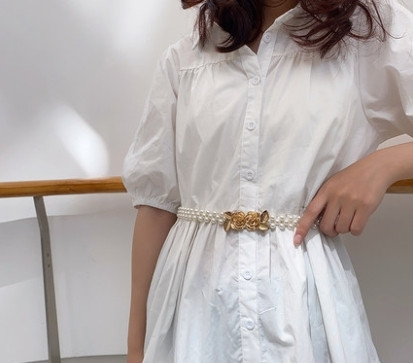 Stílusos női gyöngyöv különböző modellekben