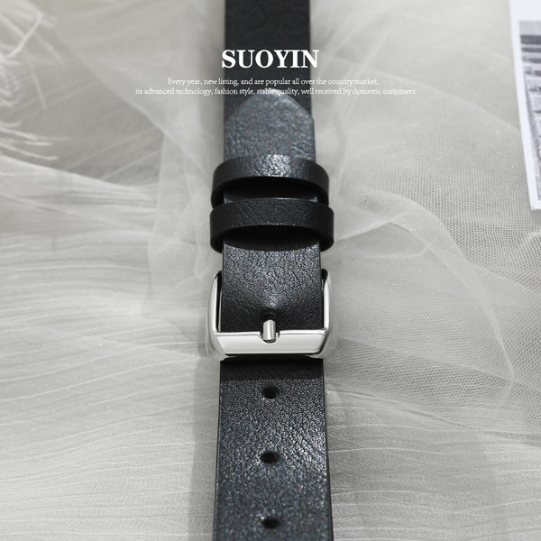 Női alkalmi bőr öv sima modell