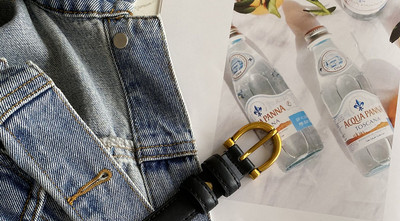 Új modell női vékony öv fém csattal