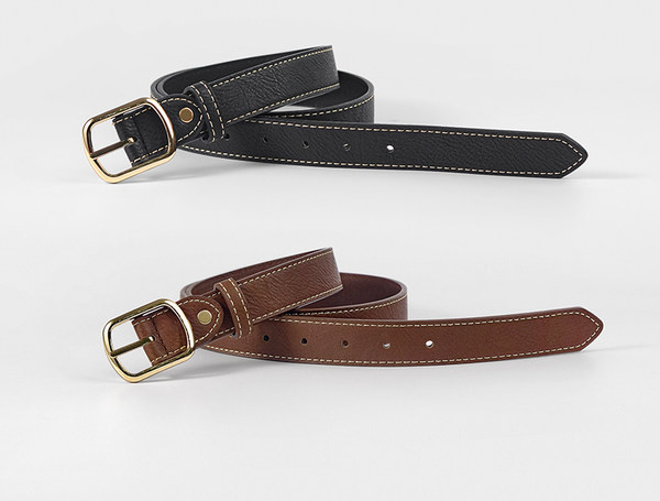 Nappali női bőr öv csattal