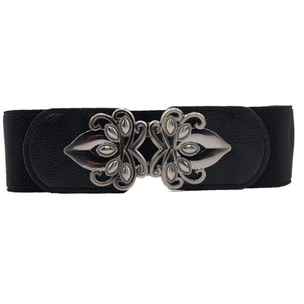 Curea de dama cu inchidere metalica in talie