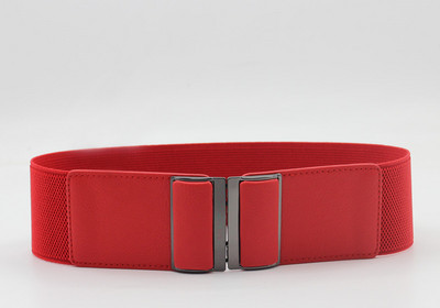 Széles modell női rugalmas öv csattal