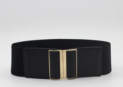 Széles modell női rugalmas öv csattal