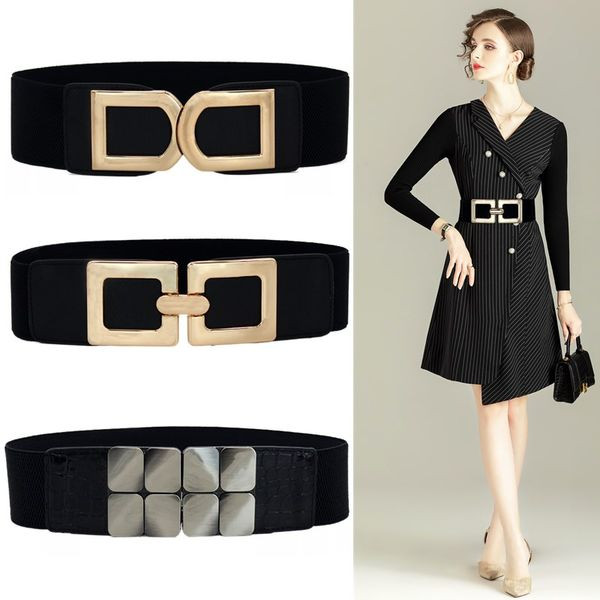 Modern női öv eko bőrből és textilből