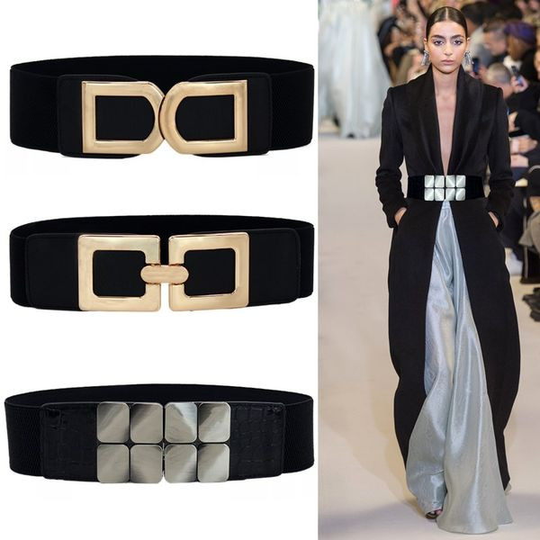 Modern női öv eko bőrből és textilből