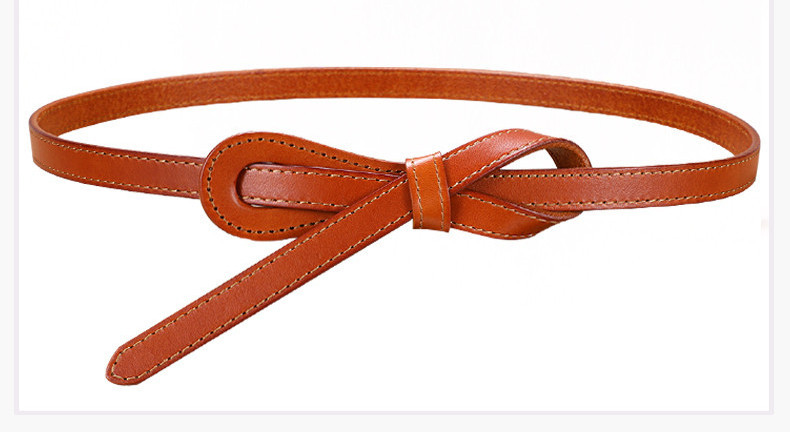 Moteriškas odinis diržas