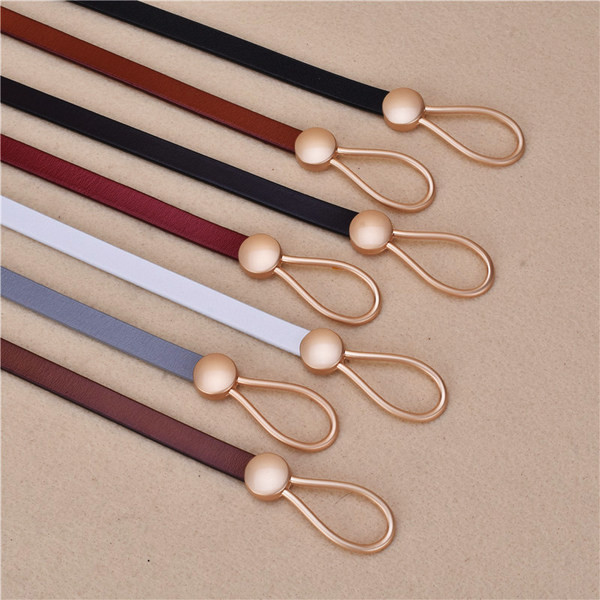 Női műbőr deréköv