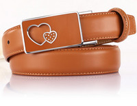 Curea de dama din imitatie din piele cu decor metalic