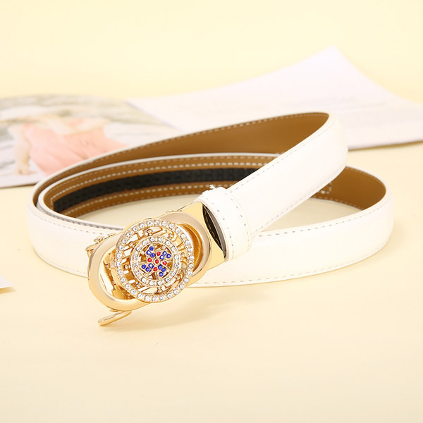 Дамски колан с цветни камъни в няколко цвята