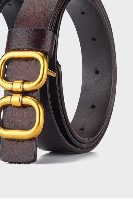 Curea de dama cu inchidere metalica - piele ecologica