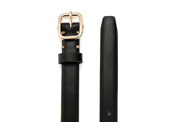 Modern női vékony bőr öv két modellben