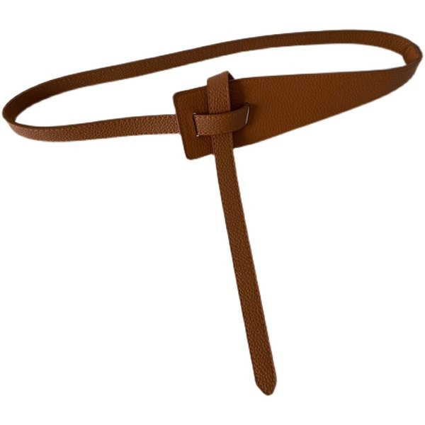 Curea de dama din piele ecologica - model simplu