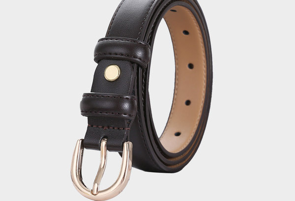 Modern öko-bőr öv - nőknek