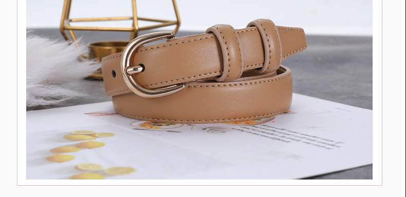 Modern öko-bőr öv - nőknek