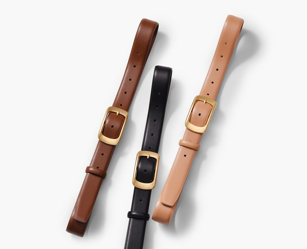 Női öv fekete és barna színben