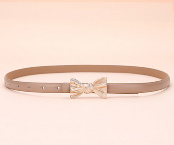 Bőr öv szalag díszítéssel