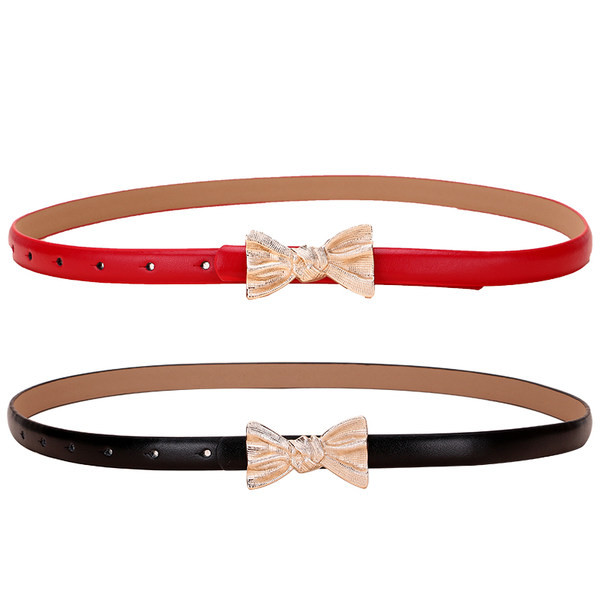 Bőr öv szalag díszítéssel