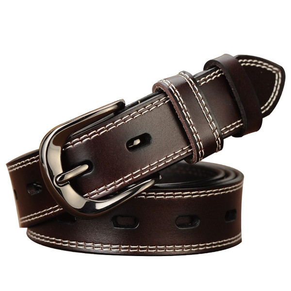 Modern női öv két modellben, vékony és széles