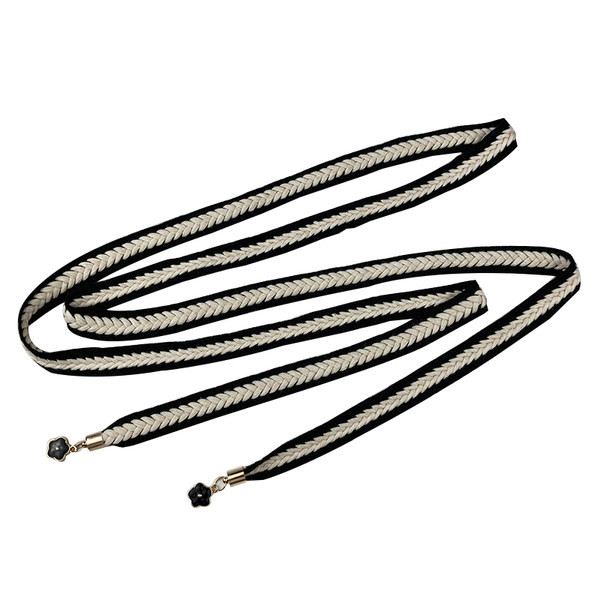 Kötött női öv fém díszítéssel