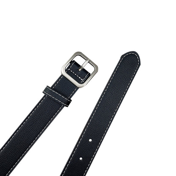 Bőr öv fém díszítéssel több színben