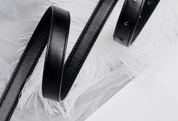 Női bőr vékony öv fém csattal