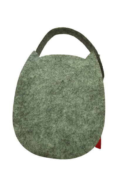 Коледна декорация Ahelos, Торбичка,  Текстилна , 16х12 см