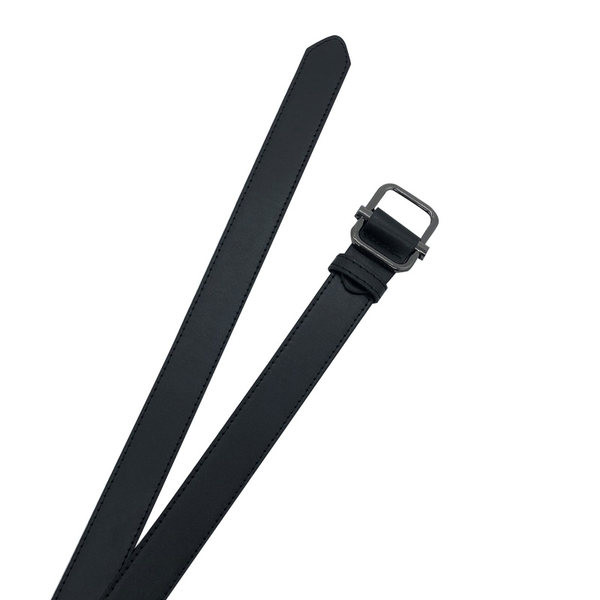 Vīriešu ikdienas ādas josta ar kvadrātveida sprādzi vīriešiem