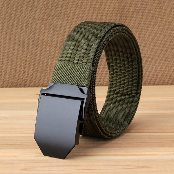 Vászon férfi öv csattal