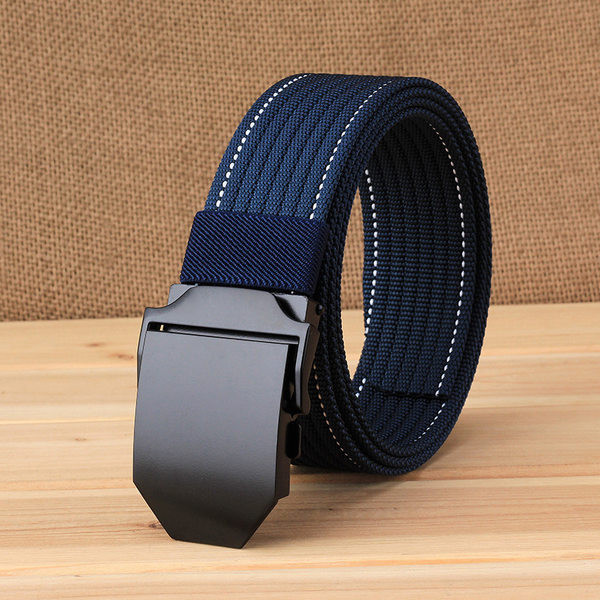 Vászon férfi öv csattal