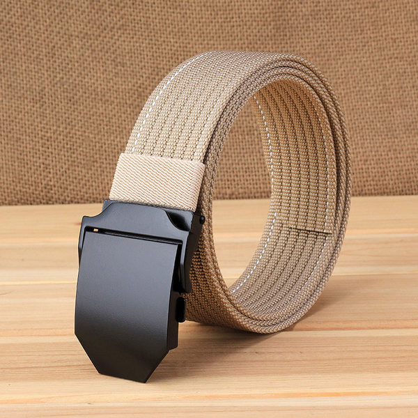 Vászon férfi öv csattal