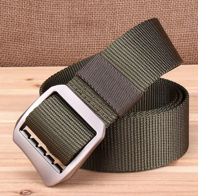 Centura textila pentru barbati si femei cu inchidere metalica